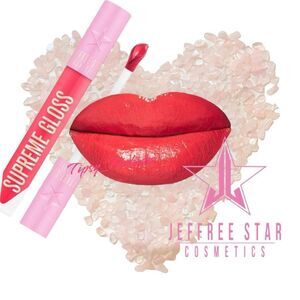 Jeffree Star Watermelon Soda Supreme Gloss Coral Pink Lip Gloss NIB